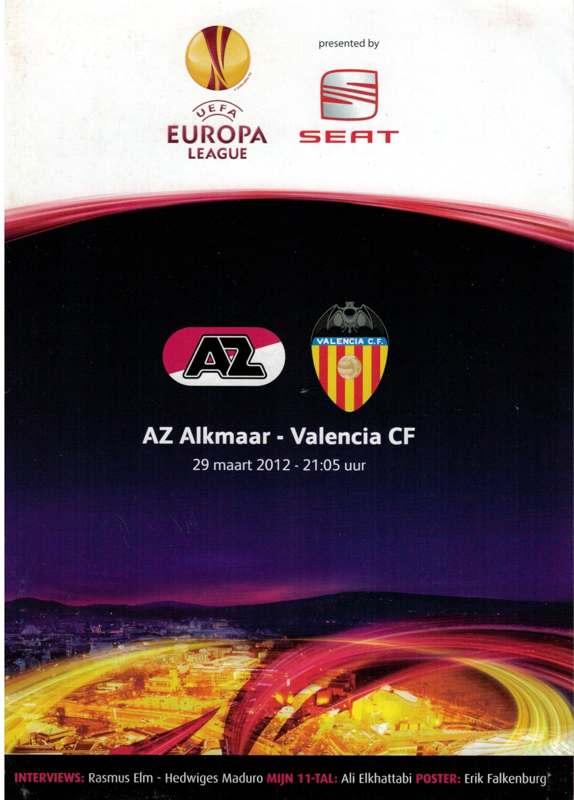 AZ Programma 29-maa-2012 Valencia thuis